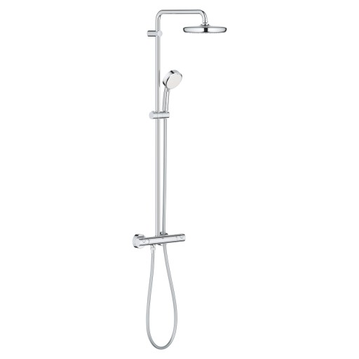 Coloana de dus Grohe Tempesta Cosmopolitan System 210 cu baterie termostatata  1016mm  crom