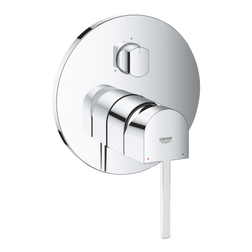 Baterie cada - dus Grohe Plus cu 3 functii  montaj incastrat  necesita corp ingropat  crom