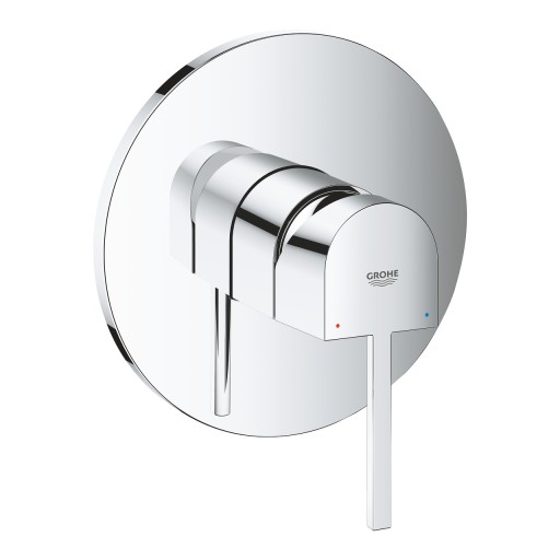 Baterie dus Grohe Plus cu montaj incastrat  necesita corp ingropat  crom