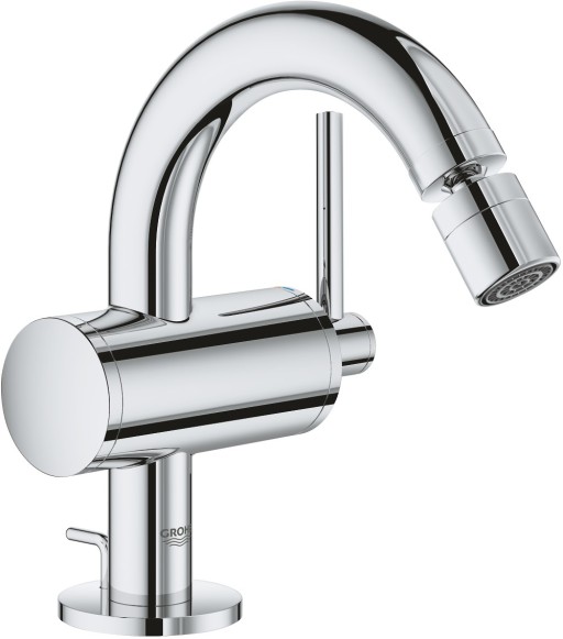 Baterie bideu Grohe Atrio M  ventil pop-up  crom