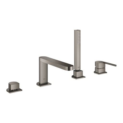 Baterie cada Grohe Plus din 4 elemente  montare pe cada  brushed hard graphite