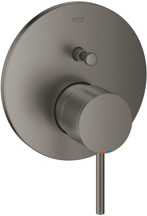 Baterie cada - dus Grohe Atrio cu montaj incastrat  necesita corp ingropat  brushed hard graphite