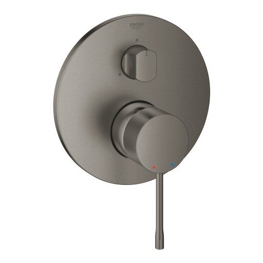 Baterie cada - dus Grohe Essence cu 3 functii  montaj incastrat  necesita corp ingropat  brushed hard graphite