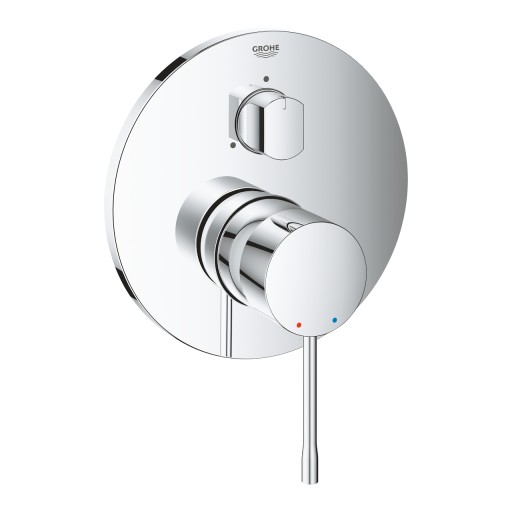 Baterie cada - dus Grohe Essence new cu 3 functii  montaj incastrat  necesita corp ingropat  crom