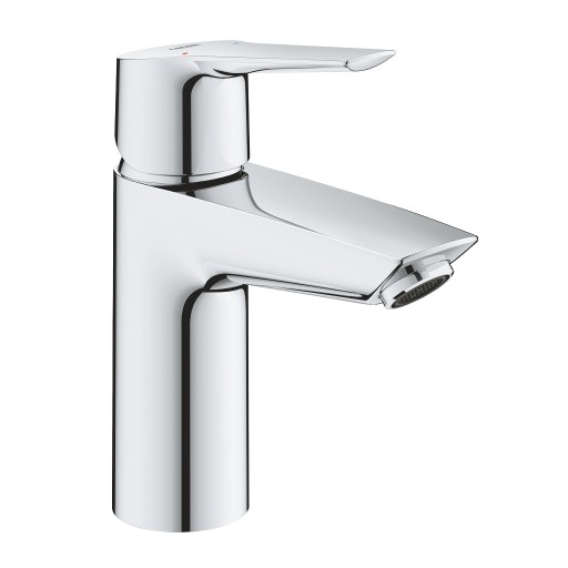 Baterie lavoar Grohe Start S  ventil click-clack  cartus SilkMove 28mm  crom