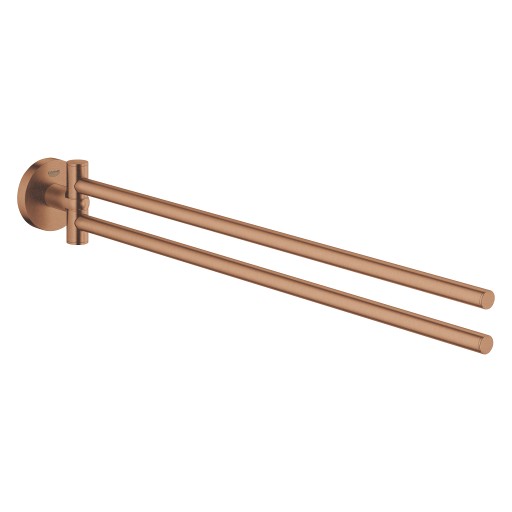 Suport dublu prosop Grohe Essentials 44cm  brushed warm sunset