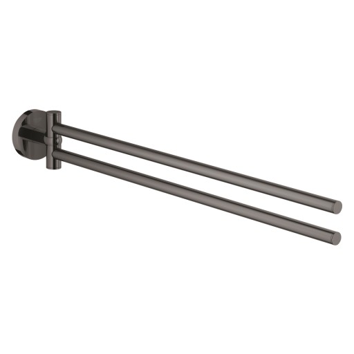 Suport dublu prosop Grohe Essentials 44cm  hard graphite