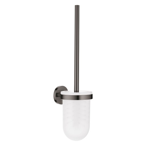 Perie wc cu suport de perete Grohe Essentials  hard graphite