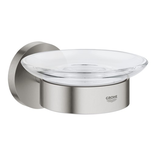 Savoniera cu suport de perete Grohe Essentials  supersteel