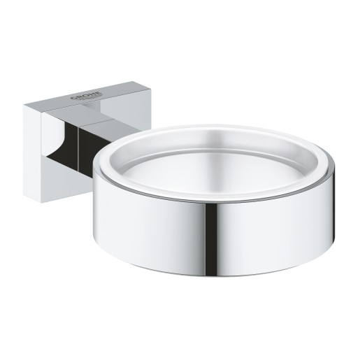 Suport de perete pentru pahar Grohe Essentials Cube  crom