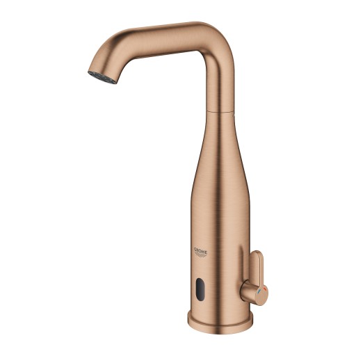 Baterie lavoar Grohe Essence E electronica  alimentare cu baterie  brushed warm sunset