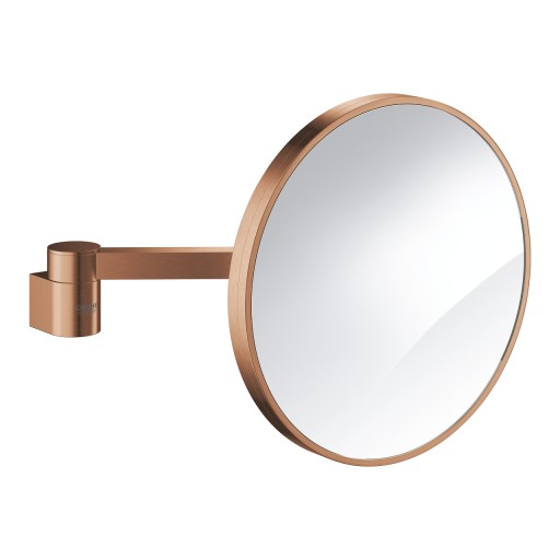Oglinda cosmetica Grohe Selection de perete  7x  brushed warm sunset