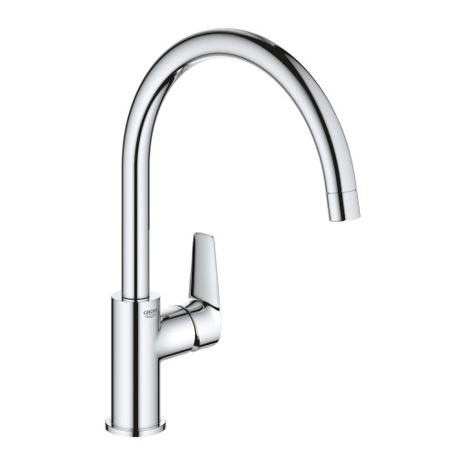 Baterie bucatarie Grohe Start Edge cu pipa C  crom