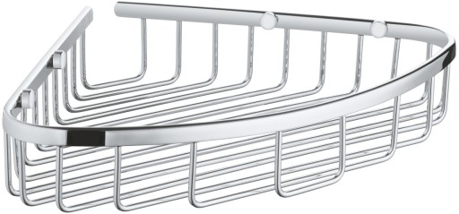 Savoniera de colt Grohe BauCosmopolitan de perete  crom
