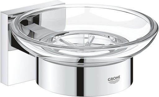 Savoniera Grohe Start Cube cu suport de perete  crom