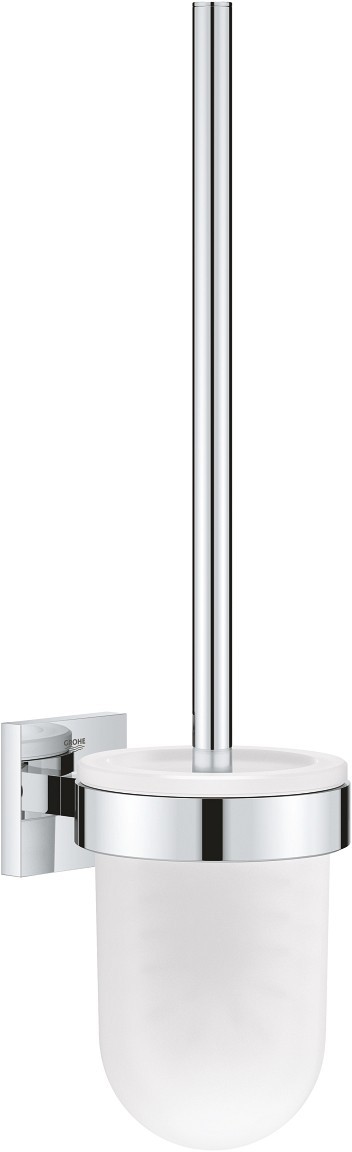 Perie wc cu suport de pererte Grohe Start Cube  crom