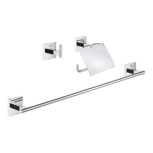 Set accesorii Grohe Start Cube Guest 3-in-1  crom