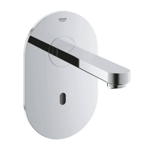 Baterie lavoar Grohe Euroeco Cosmopolitan E electronica pentru apa rece  alimentare la retea  montare pe perete  crom