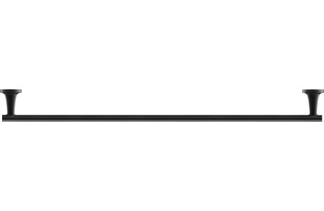 Bara port prosop Duravit Starck T 80cm  negru mat