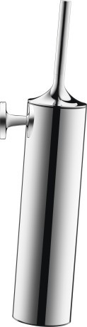 Perie wc Duravit Starck T cu montaj pe perete  crom