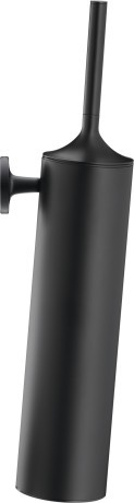 Perie wc Duravit Starck T cu montaj pe perete  negru mat