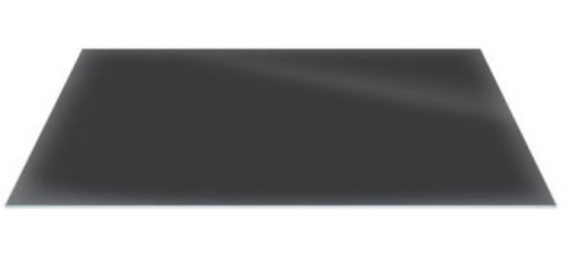 Raft sticla securizata Duravit DuraSquare 770x380  negru