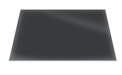 Raft sticla securizata Duravit DuraSquare 420x264  negru