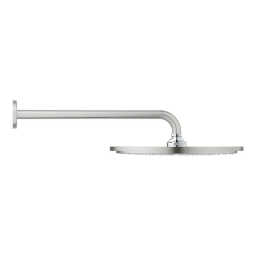 Palarie de dus Grohe RainShower Cosmopolitan 310 38cm si brat de dus 38cm de perete  supersteel