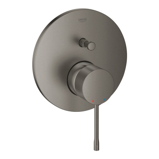 Baterie cada - dus Grohe Essence cu montaj incastrat  necesita corp ingropat  brushed hard graphite