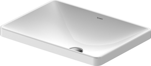 Lavoar Duravit D-Neo 60cm  fara orificiu baterie  fara preaplin  alb