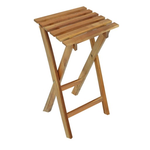 Masă auxiliară de grădină din lemn de eucalipt 27x29 cm Yakima – Garden Pleasure