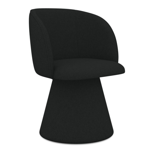 Scaun de dining negru Maia - Makamii