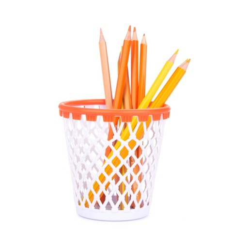 Organizator pentru papetărie din plastic Basket – Balvi