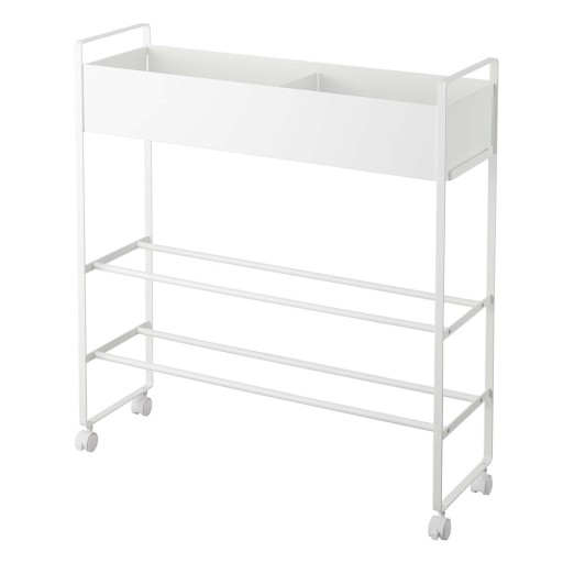 Pantofar pentru copii alb din metal 74,5x74,5x22 cm Tower – YAMAZAKI