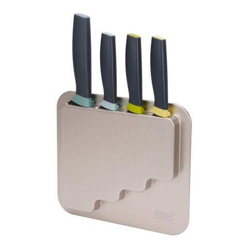 Set de cuțite cu suport din oțel inoxidabil 4 buc. DoorStore™ – Joseph Joseph