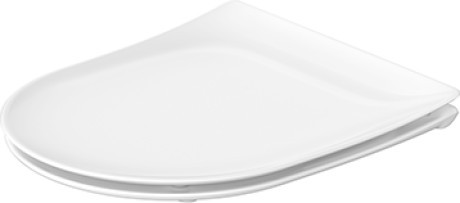 Capac wc Duravit Soleil by Starck cu inchidere lenta  detasabil  balamale otel