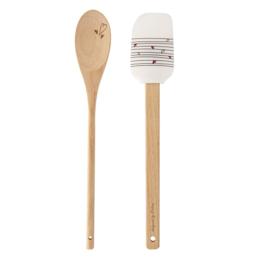 Set de ustensile de bucătărie 2 buc. din lemn – Orion