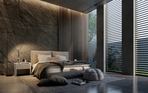 Saltea Feeling Luxury Brown 80x200 cm, H 30 cm, Multipocket, Latex