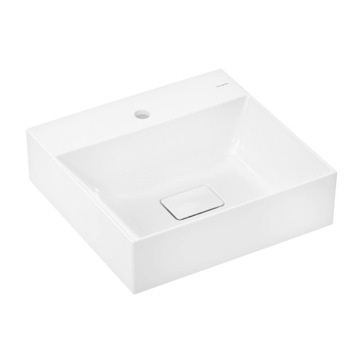 Lavoar Hansgrohe Xevolos E 50x48cm  fara preaplin  montare pe mobilier  SmartClean  alb
