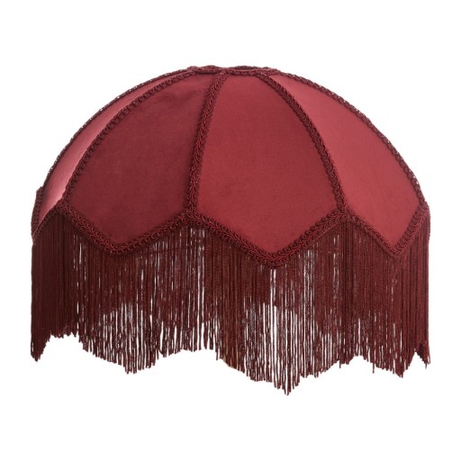 Abajur burgundy ø 35 cm Malacia – Light & Living
