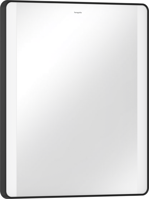 Oglinda Hansgrohe Xarita Lite Q 60x70cm  iluminare LED pe laterale  negru mat