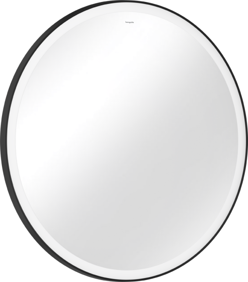 Oglinda Hansgrohe Xarita Lite S cu iluminare LED circulara  d 90cm  negru mat