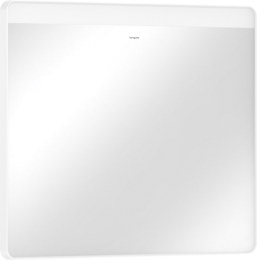 Oglinda Hansgrohe Xarita Lite Q 80x70cm  iluminare LED orizontala  senzor  alb mat