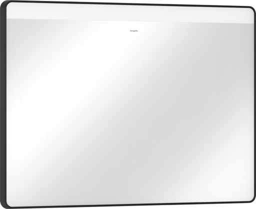 Oglinda Hansgrohe Xarita Lite Q 100x70cm  iluminare LED orizontala  senzor  negru mat