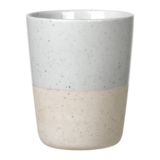 Cană gri deschis/bej din ceramică 250 ml Sablo – Blomus