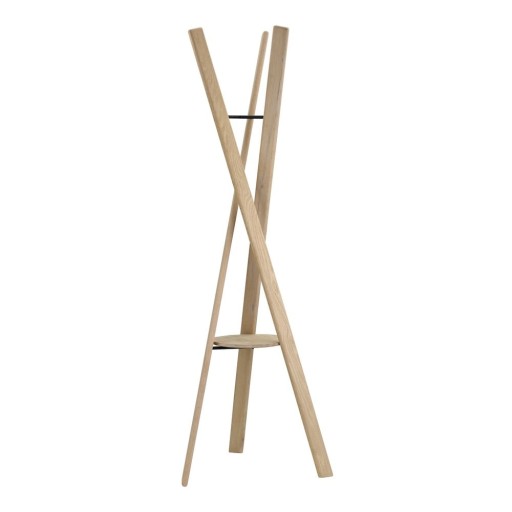 Cuier în culoare naturală din lemn de stejar 62x176 cm Rakku – Blomus