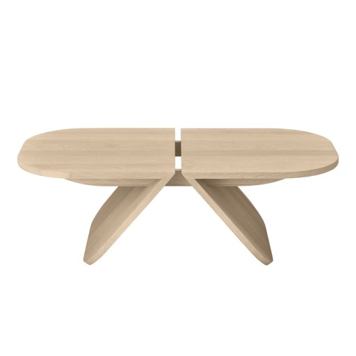 Măsuță de cafea în culoare naturală din lemn de stejar 54x100 cm Avio – Blomus