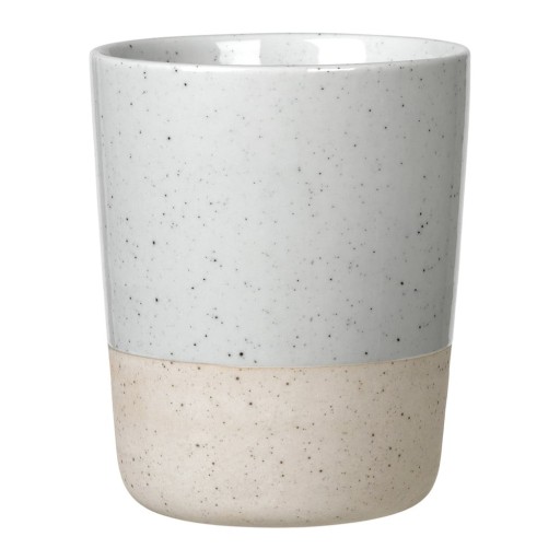 Căni gri-deschis/bej 2 buc. din ceramică 260 ml Sablo – Blomus