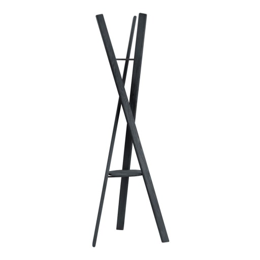 Cuier negru din lemn de stejar 62x176 cm Rakku – Blomus
