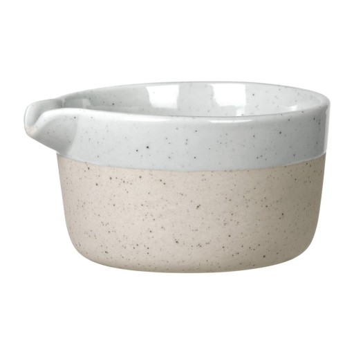 Latieră gri deschis/bej din ceramică 150 ml Sablo – Blomus